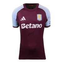 Icons Morgan Rogers gesigneerd Aston Villa shirt 2025-26