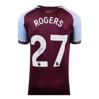 Icons Morgan Rogers gesigneerd Aston Villa shirt 2025-26
