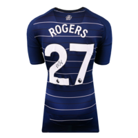 Icons Morgan Rogers gesigneerd Aston Villa shirt 2024-25