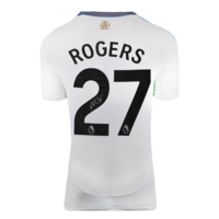 Icons Morgan Rogers gesigneerd Aston Villa shirt 2024-25