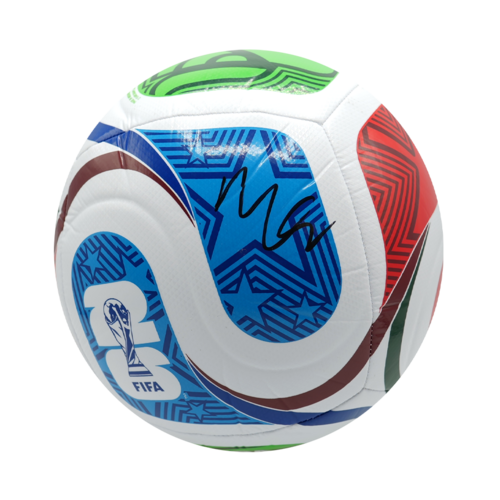 Icons Morgan Rogers gesigneerde voetbal 2026