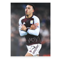 Icons Morgan Rogers gesigneerde Aston Villa foto