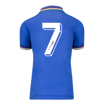 Paolo Maldini gesigneerd Italië shirt 1990