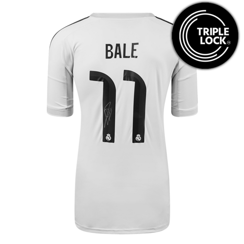 Icons Gareth Bale gesigneerd Real Madrid shirt 2025-26