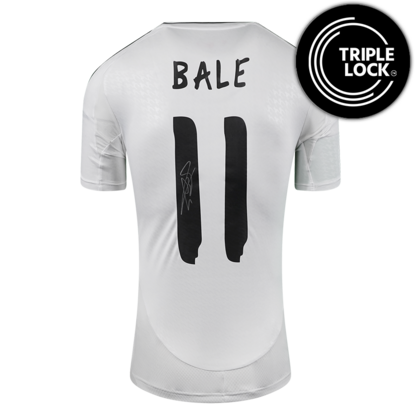 Gareth Bale gesigneerd Real Madrid shirt 2024-25
