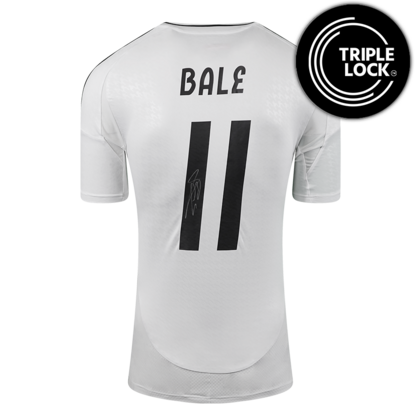 Gareth Bale gesigneerd Real Madrid shirt 2024-25