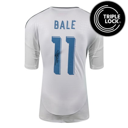 Gareth Bale gesigneerd Real Madrid shirt 2024-25