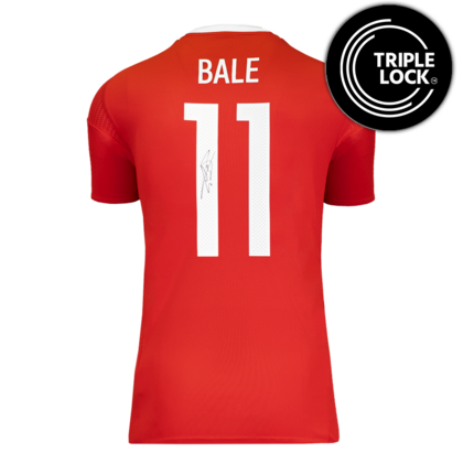 Gareth Bale gesigneerd Wales shirt 2016-17