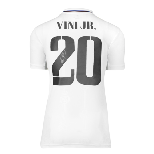 Icons Vinicius Jr gesigneerd Real Madrid shirt 2022-23