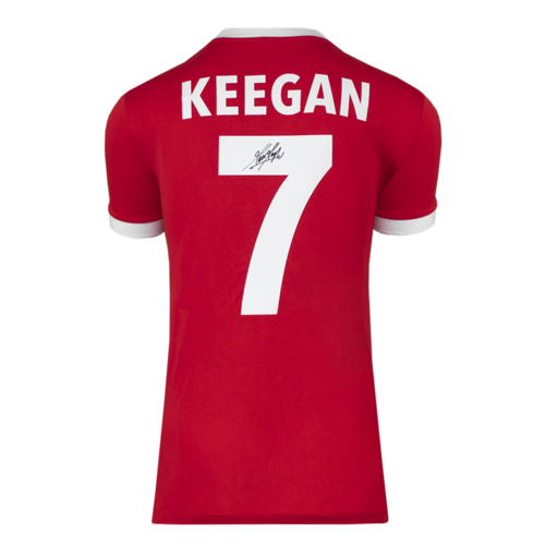 Icons Kevin Keegan gesigneerd Liverpool FC shirt 1978