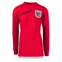 Icons Geoff Hurst gesigneerd Engeland shirt 1966