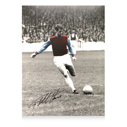 Icons Geoff Hurst gesigneerde West Ham United foto