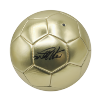 Icons Geoff Hurst gesigneerde voetbal