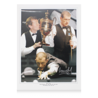 Icons Steve Davis gesigneerde Montage foto