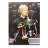 Icons Neil Robertson gesigneerde foto