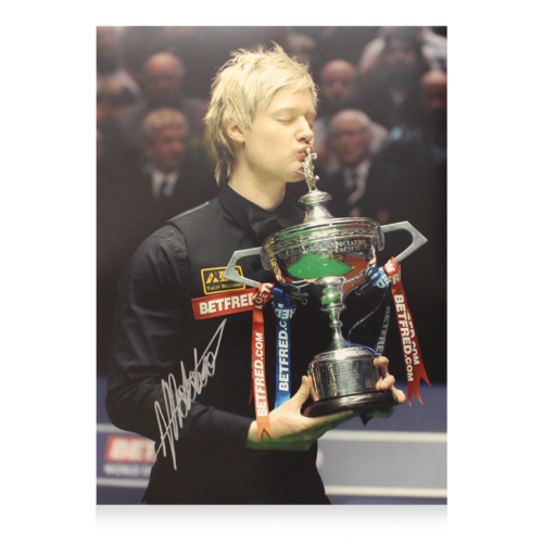 Icons Neil Robertson gesigneerde foto
