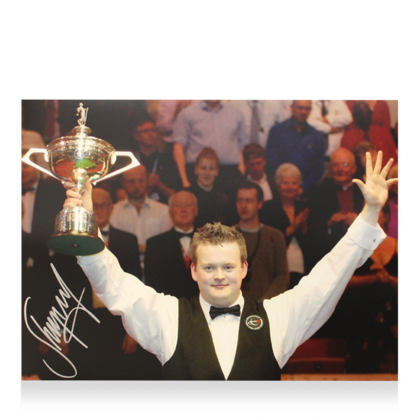 Shaun Murphy gesigneerde foto