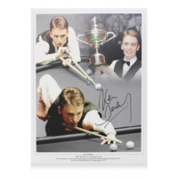 Icons Ken Doherty gesigneerde Montage foto