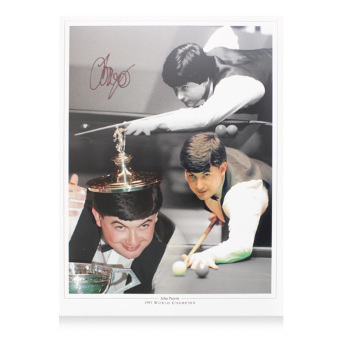 Icons John Parrott gesigneerde Montage foto