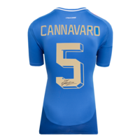 Icons Fabio Cannavaro gesigneerd Italië shirt 2024-25