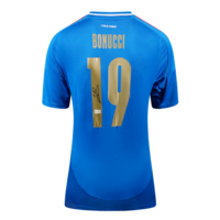 Icons Leonardo Bonucci gesigneerd Italië shirt 2024-25