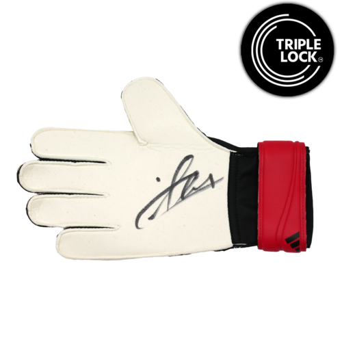 Icons Iker Casillas gesigneerde keepershandschoen