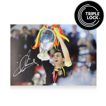 Iker Casillas gesigneerde Spanje foto 2008