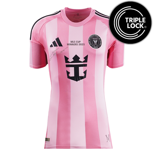 Icons Lionel Messi gesigneerd Inter Miami CF shirt 2025