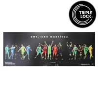 Icons Emiliano Martinez gesigneerde Career Montage foto
