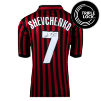 Icons Andriy Shevchenko gesigneerd AC Milan shirt 2000