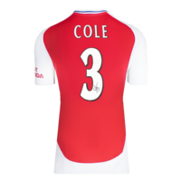Icons Ashley Cole gesigneerd Arsenal shirt 2024-25