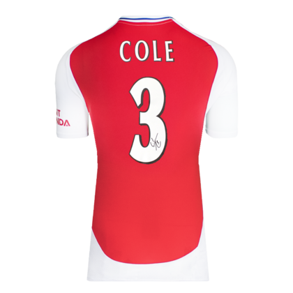 Ashley Cole gesigneerd Arsenal shirt 2024-25
