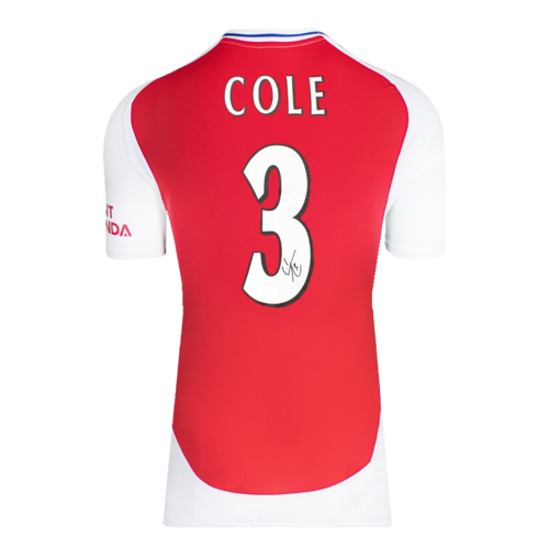 Icons Ashley Cole gesigneerd Arsenal shirt 2024-25