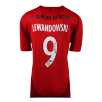 Icons Robert Lewandowski gesigneerd Bayern München shirt 2024-25