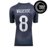 Icons Federico Valverde gesigneerd Real Madrid shirt 2025-26