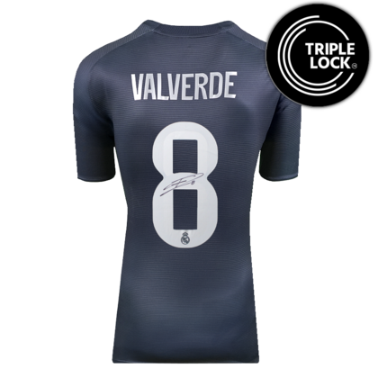 Federico Valverde gesigneerd Real Madrid shirt 2025-26