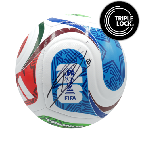 Icons Federico Valverde gesigneerde voetbal 2026