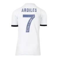 Icons Ossie Ardiles gesigneerd Tottenham Hotspur shirt 1978