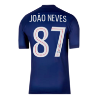 Icons Joao Neves gesigneerd Paris Saint-Germain shirt 2025-26