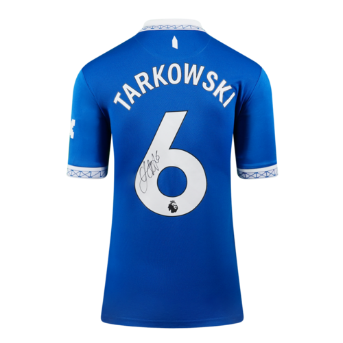 Icons James Tarkowski gesigneerd Everton shirt 2023-24