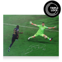 Icons Emiliano Martinez gesigneerde Argentinië foto 2022
