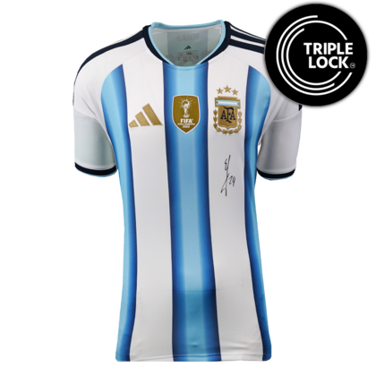 Enzo Fernandez gesigneerd Argentinië shirt 2026