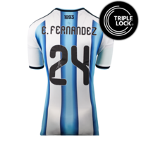 Icons Enzo Fernandez gesigneerd Argentinië shirt 2026