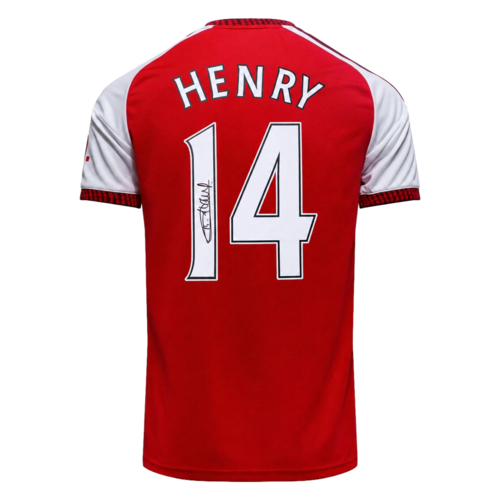 Icons Thierry Henry gesigneerd Arsenal shirt 2026-27