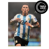 Icons Enzo Fernandez gesigneerde Argentinië foto 2022