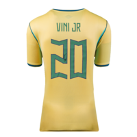 Icons Vinicius Jr gesigneerd Brazilië shirt 2026