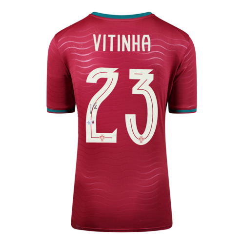 Icons Vitinha gesigneerd Portugal shirt 2026