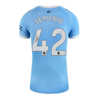 Icons Antoine Semenyo gesigneerd Manchester City shirt 2025-26