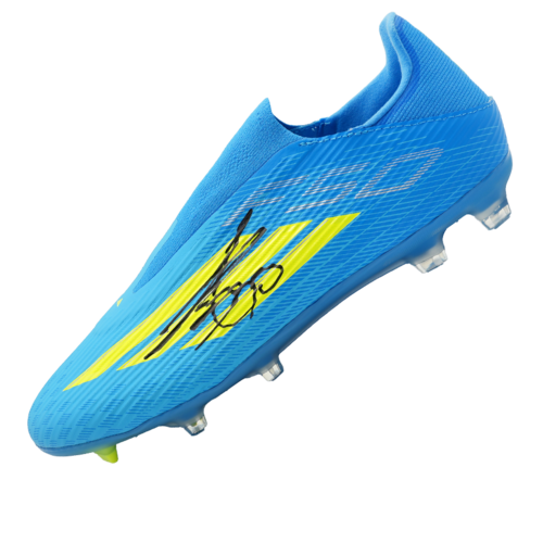 Icons Antoine Semenyo gesigneerde voetbalschoen