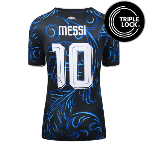 Icons Lionel Messi gesigneerd Argentinië shirt WK 2026